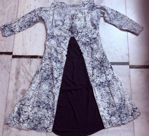Bohemian cold shoulder long Top