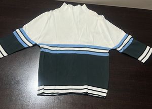 Striped Colorblock Knit Top