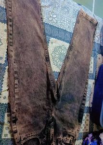 Stylish Acid Wash Jeans