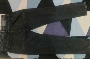 Classic Dark Wash Denim Jeans