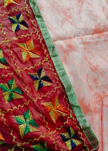 phulkari dress material