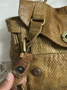 Chic Textured Leather Hobo Bag