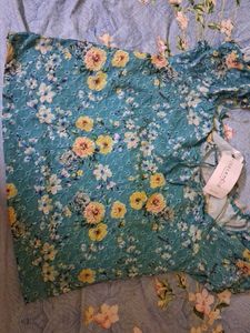 Floral Smocked Crop Tops - Set of 2