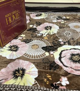 New -Monte Carlo Home Luxury Mink Blanket