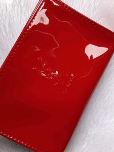 YSL  cherry red sleek clutch 💕♥️