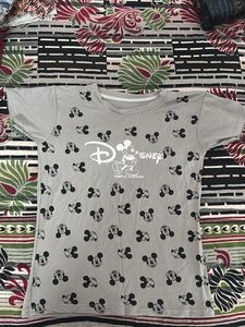 Disney Mickey Mouse Grey T-Shirt