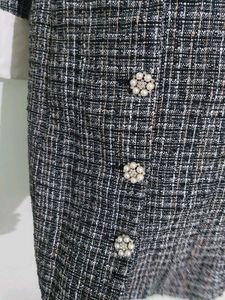 Chic Tweed Mini Dress