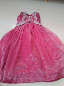 Stunning Pink Embroidered Lehenga Choli