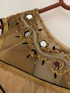 Blouse Mirror Work ..