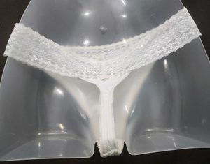 White Lace Thong Panty 🖤