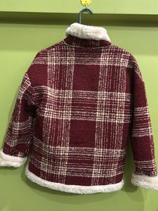 Cozy Plaid Sherpa Lined Jacket