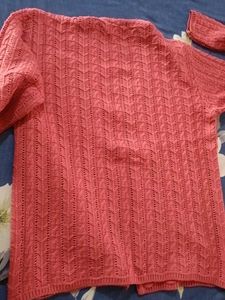 Pink Knitted Cardigan
