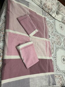 DOUBLE BED  Soft Geometric Pattern Bedsheet S