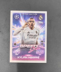 Limited Edition Kylian Mbappe Speed Strike Card