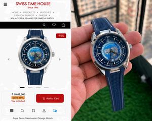 OMEGA Aqua Terra Seamaster Worldtimer Blue Edition