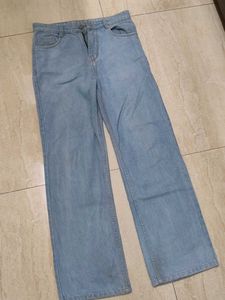 Wide Leg / straight Denim light blue  Jeans
