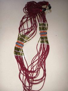 Bohemian Beaded Statement Necklace