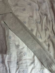 Off-Shoulder Cozy Knit Sweater