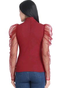 Maroon Top