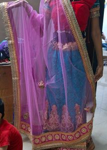 Embroidered Lehenga Choli Set