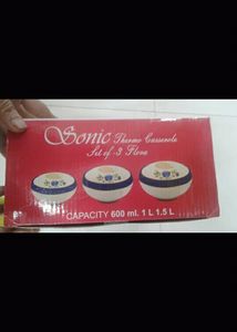 Asian 3pcs Thermo Casserole