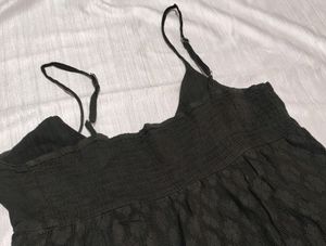 CHARCOAL BLACK DRESS