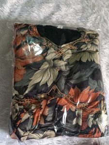 Stunning Black Brand New Indo-western Dress
