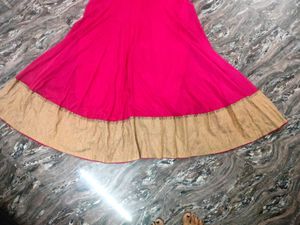 Beautiful Pink Anarkali Gown
