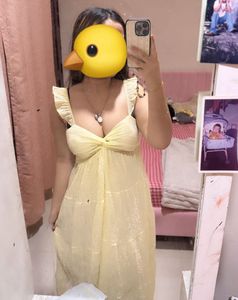 Boho Yellow Maxi Dress