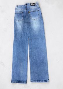 Stylish Blue Wide Leg Jeans