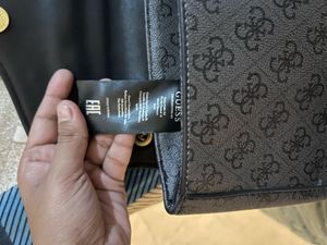Guess Black &amp; Grey Shoulder Bag