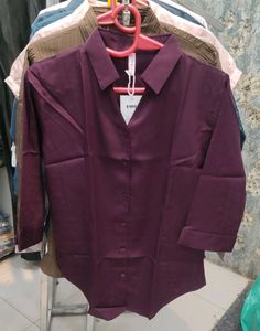 Elegant Plum Shirt