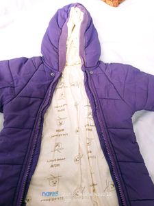 Baby Purple Snowsuit