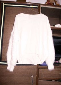 koren FURR sleeve Sweater