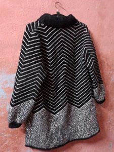 women fuzzy fur touch sweater