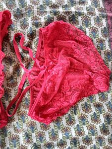 Red lingerie