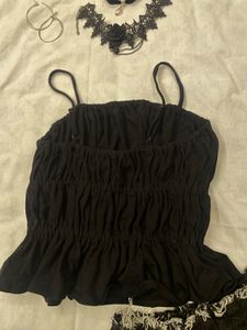 gothic ruched cami