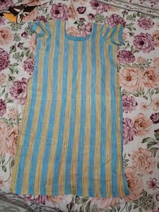 Striped Cotton Kurta