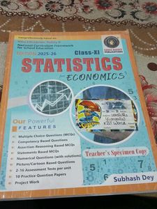 Class XI Statistics for Economics Textbook