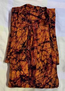 Womens Boho Batik Print kurta