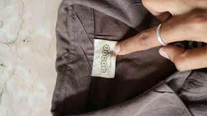 Mushroom Brown Suede-Finish Shirt/Jacket