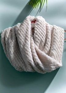 Cozy Cream Faux Fur Scarf