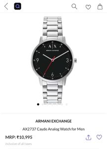 Armani Exchange Analog Watch for Men
