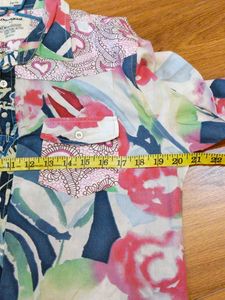 Desigual Patchwork Long Sleeve Shirt