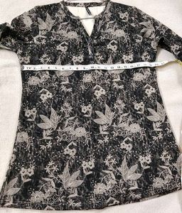 Elegant Floral Print stretchable top
