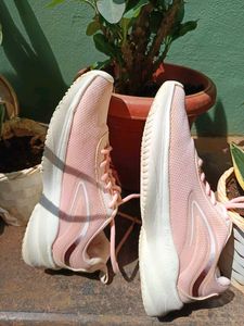 Stylish Pink Campus Sneakers