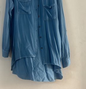 Denim Long Shirt For Women’s