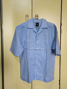 Light Blue Short Sleeve Shirt (Westside Bran