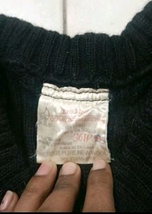 Winter sweater 100% Pure New Wool