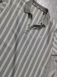 Men's Striped Polo Shirt